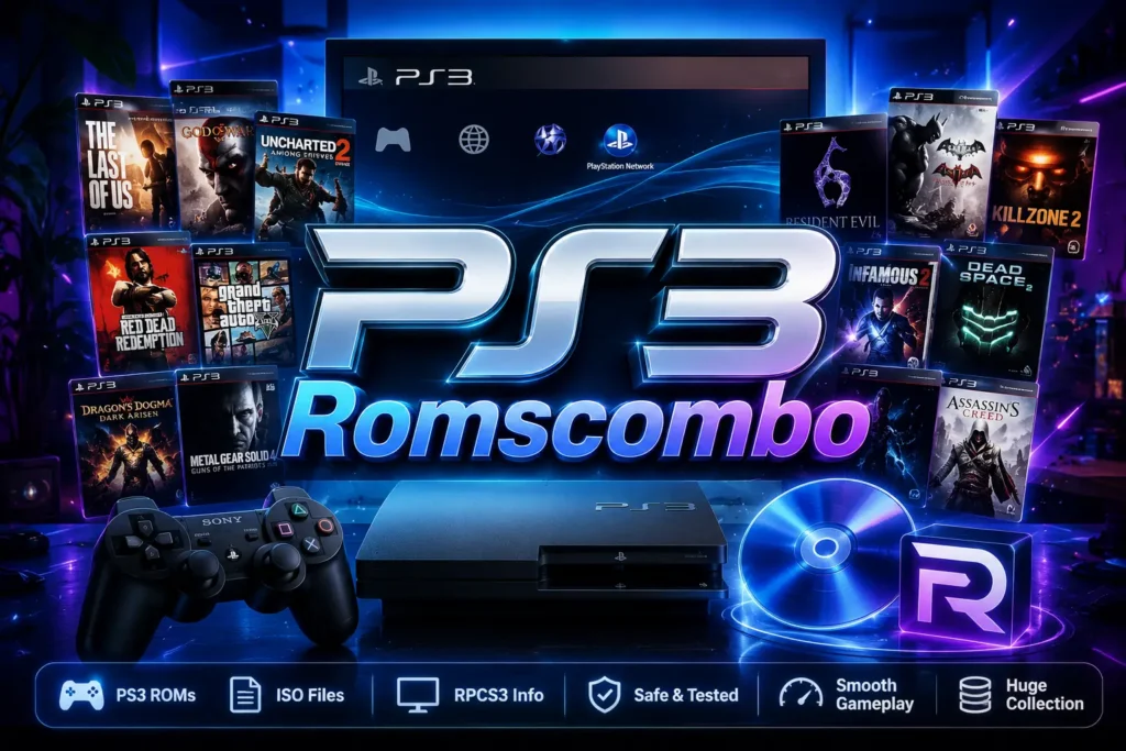 PS3 Romscombo: PS3 ROMs, ISO Files & RPCS3 Info