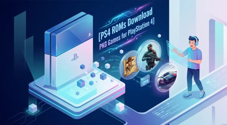 PS4 ROMs Download PKG Games for PlayStation 4