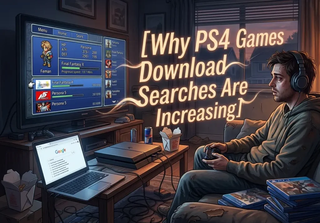 why ps4 games download searches are increasing
