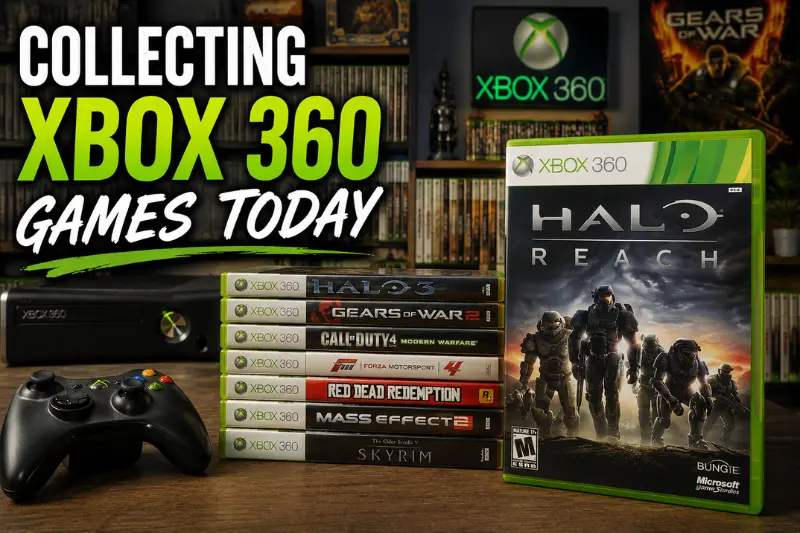 collecting xbox 360 games today
