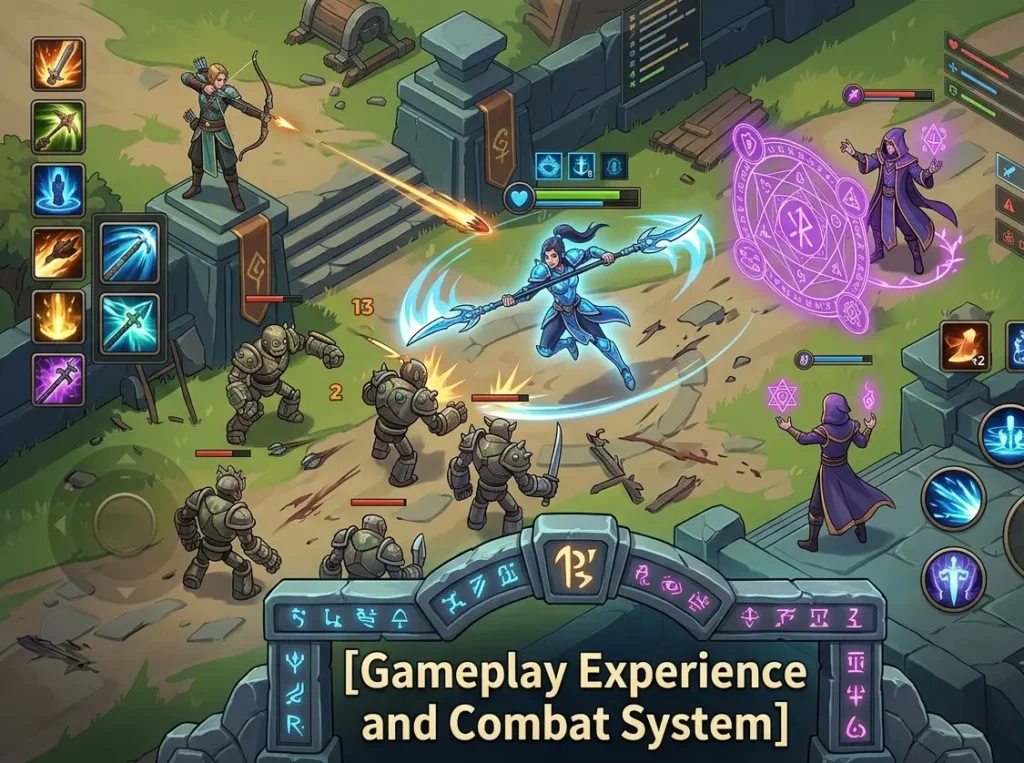 gameplay experience and combat system