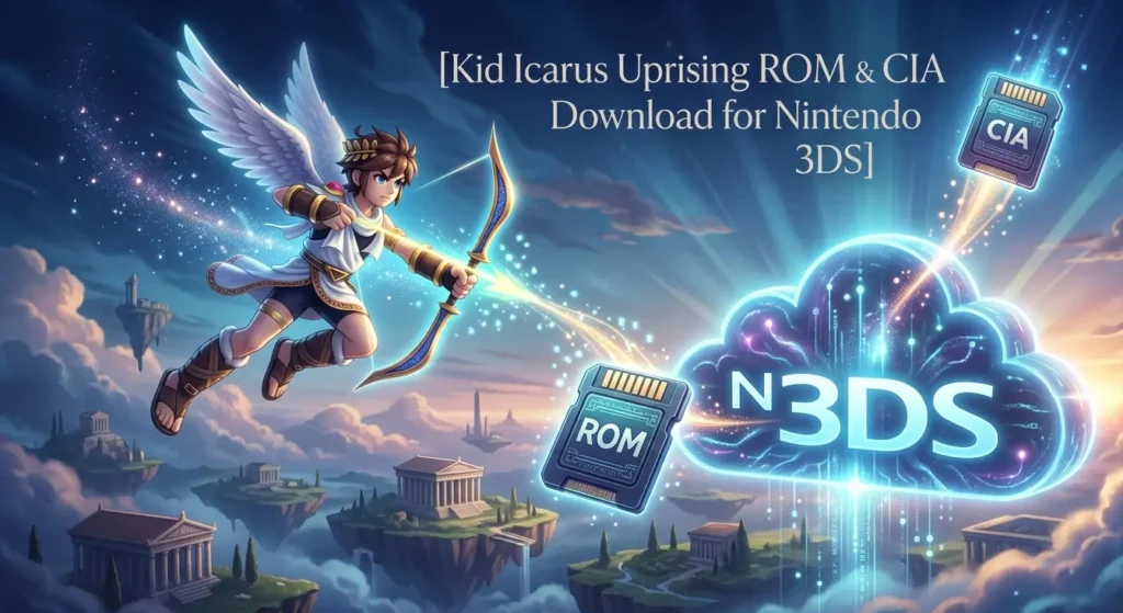 Kid Icarus Uprising ROM & CIA Download for Nintendo 3DS