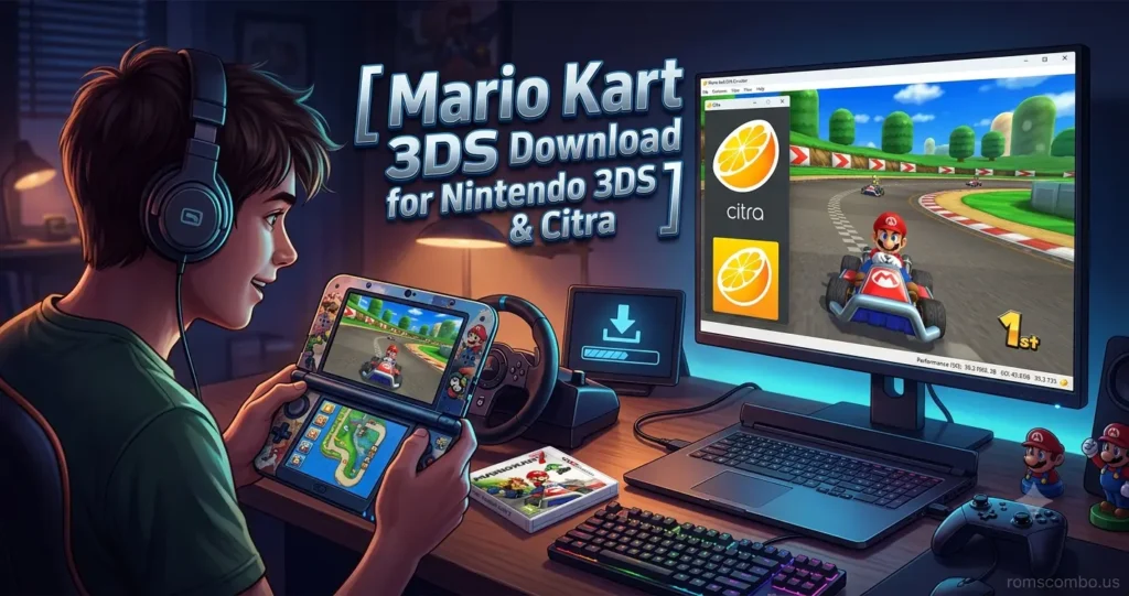 Mario Kart 3DS ROM Download for Nintendo 3DS & Citra