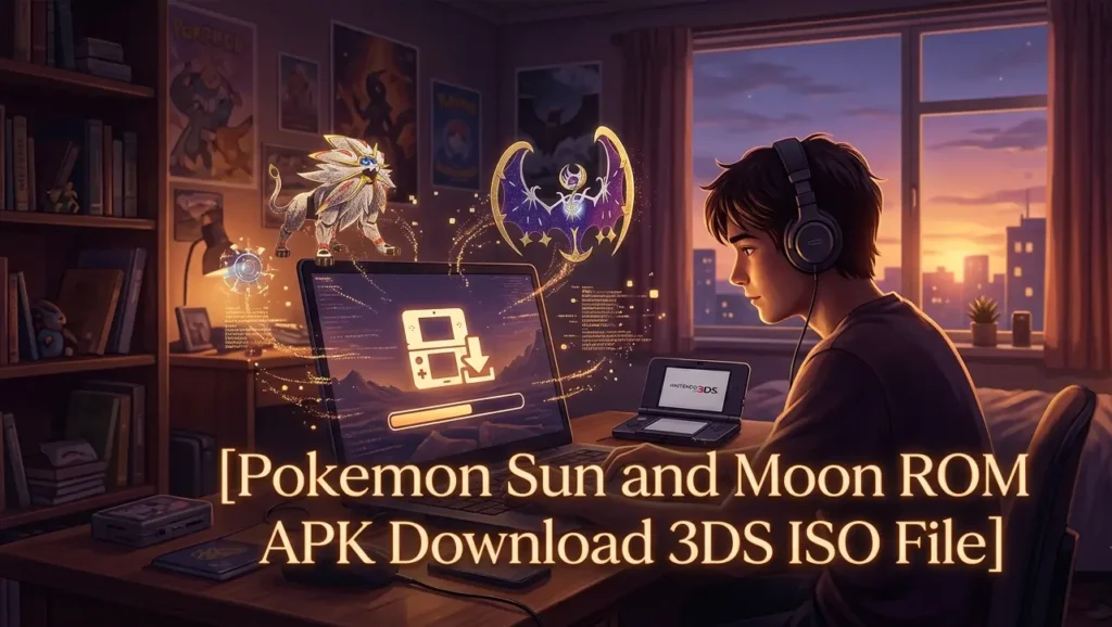 Pokemon Sun and Moon ROM APK Download 3DS ISO File