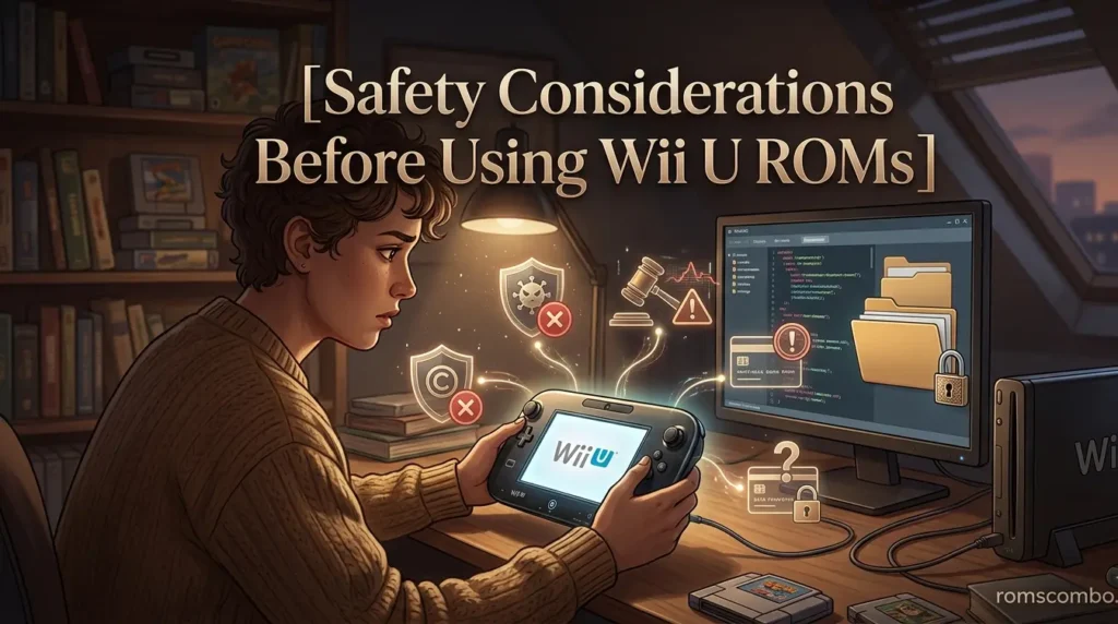 safety considerations before using wii u roms
