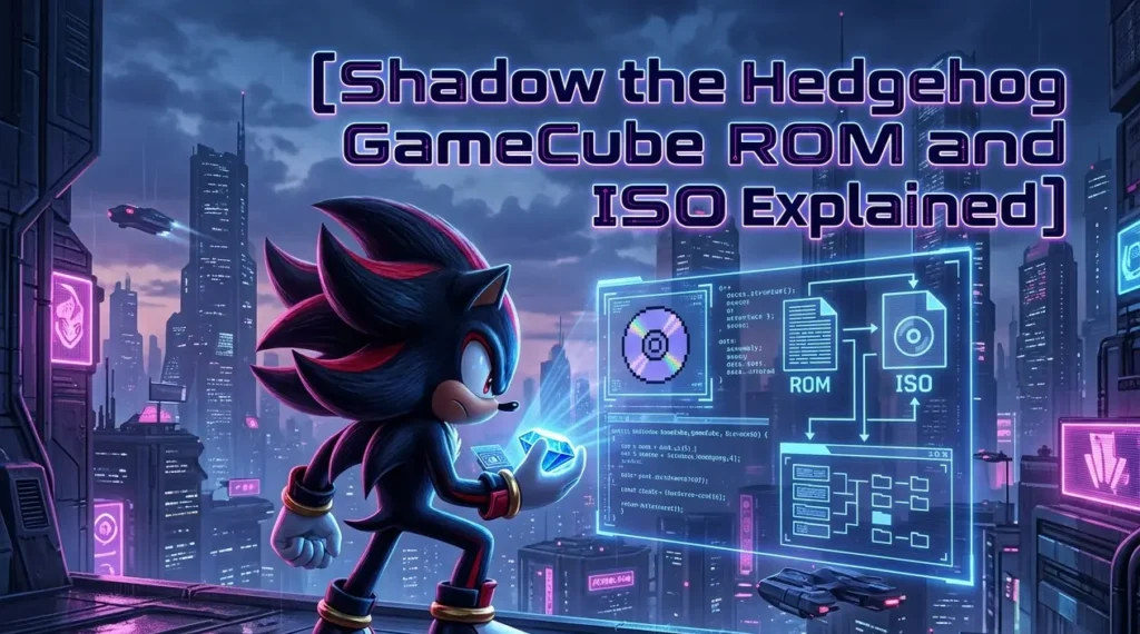 shadow the hedgehog gamecube rom and iso explained