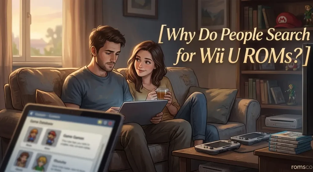 why do people search for wii u roms
