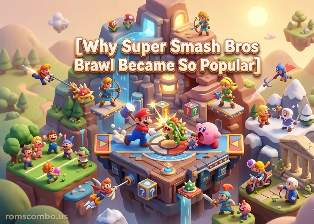 why super smash bros brawl became so popular