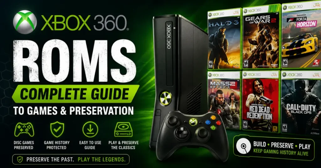 Xbox 360 ROMs – Complete Guide to Games & Preservation