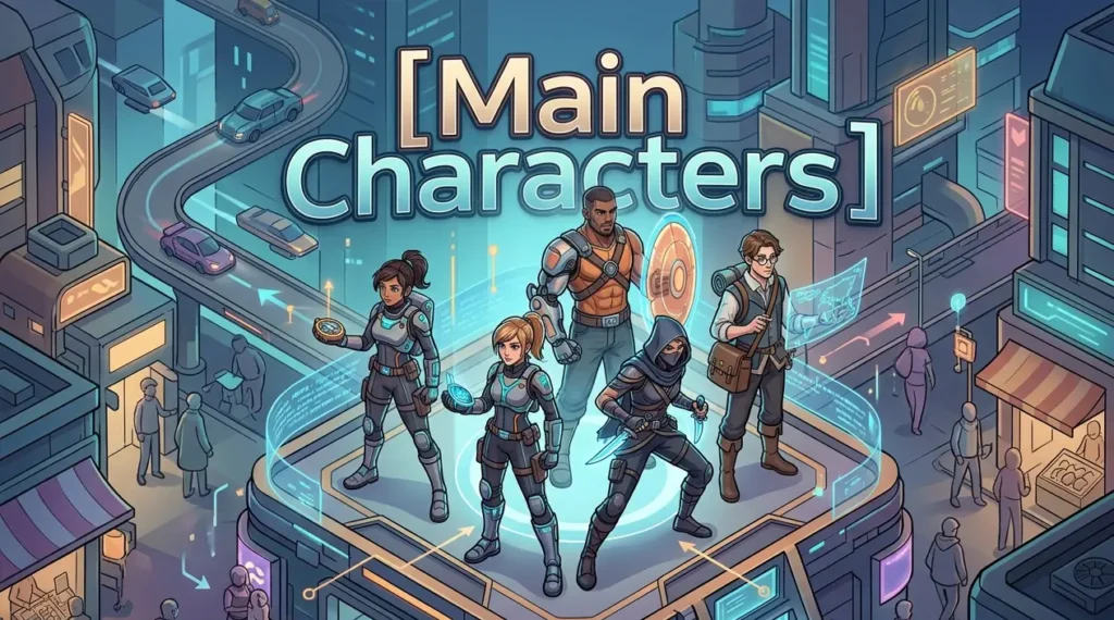 main characters