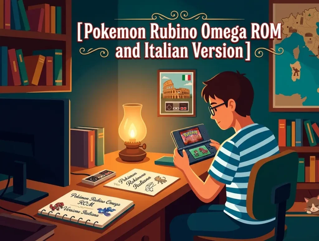 pokemon rubino omega rom and italian version
