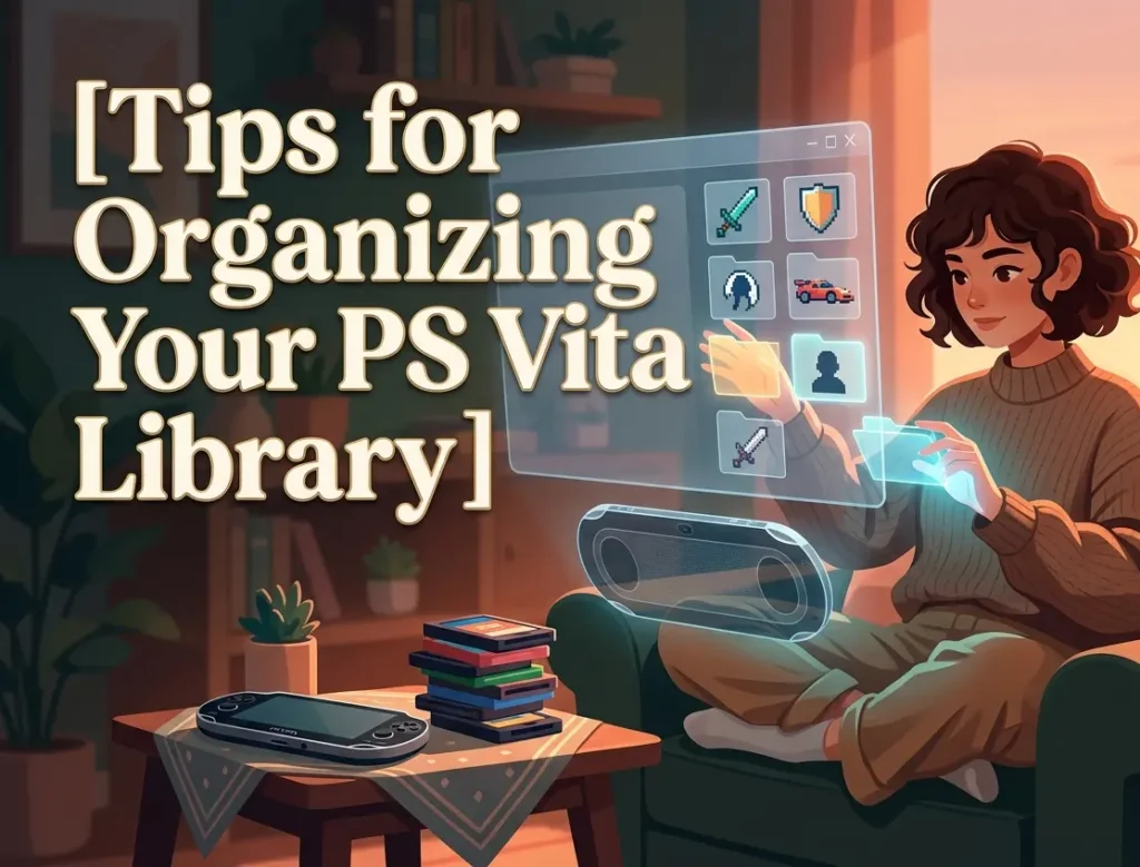 tips for organizing your ps vita library