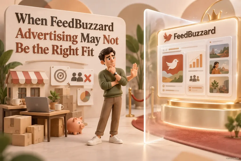 when feedbuzzard advertising may not be the right fit