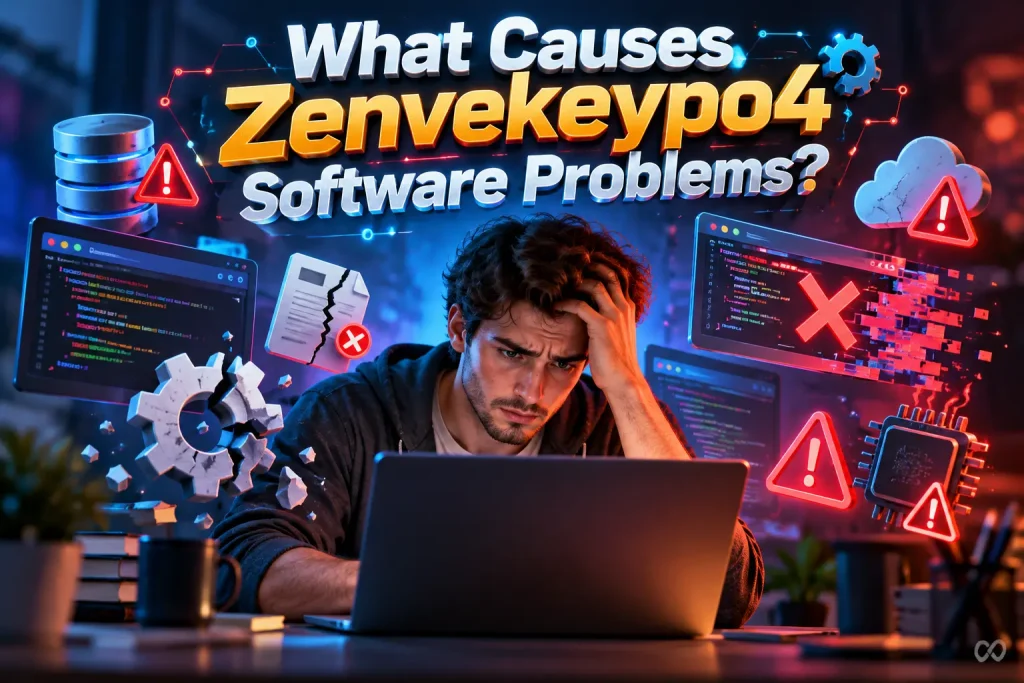 what causes zenvekeypo4 software problems
